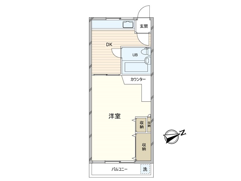 上大岡ハイム 間取り図