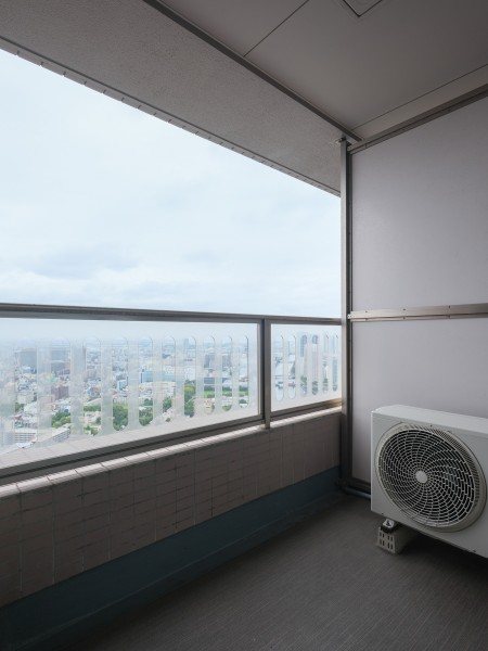 センチュリーパークタワー 現地写真（バルコニー）