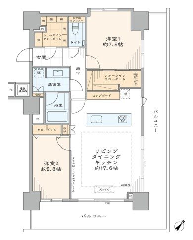 アイ・マークタワー 間取図・土地図
