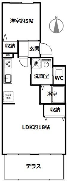 ダイアパレス白壁 間取図・土地図
