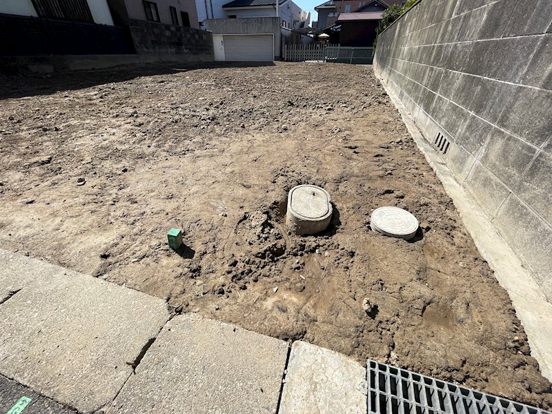 鹿田合田　売地 現地写真