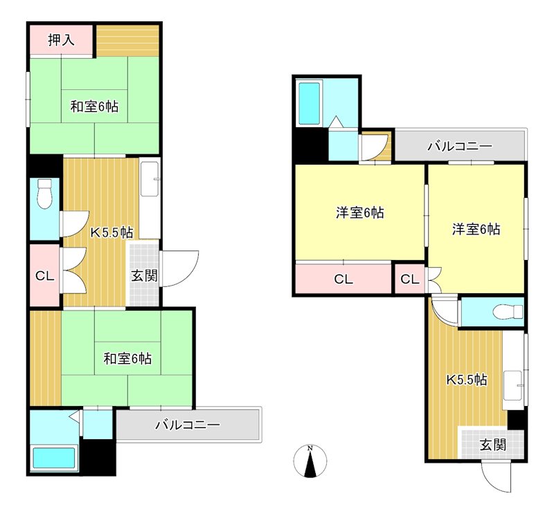 愛知県名古屋市南区氷室町 間取図・土地図