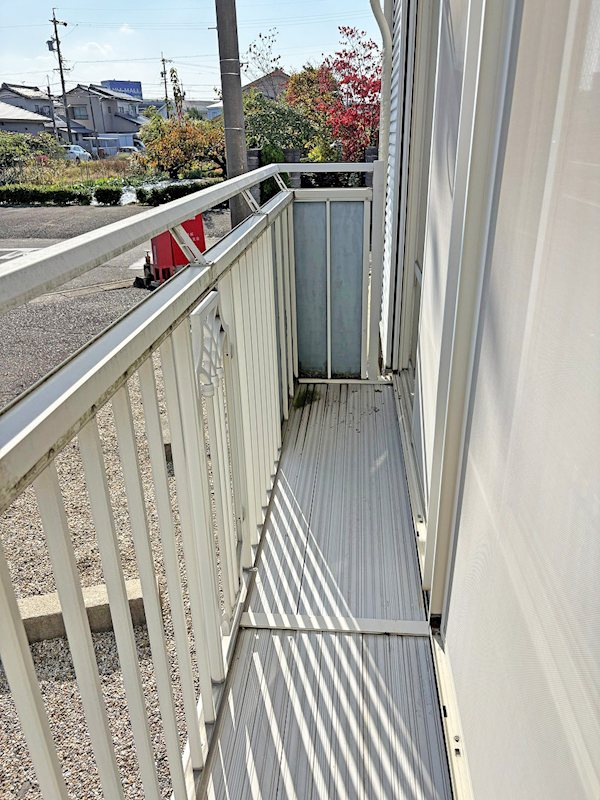 愛知県江南市前飛保町栄 現地写真（バルコニー）