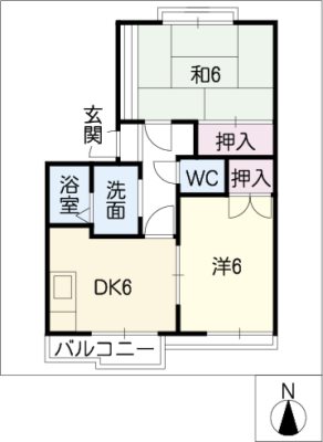愛知県名古屋市天白区中平２丁目 間取図・土地図