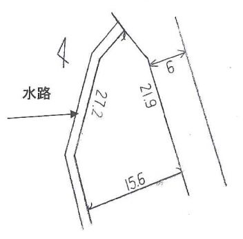 【会員限定】鈴鹿市高岡台４丁目　土地 間取図・土地図