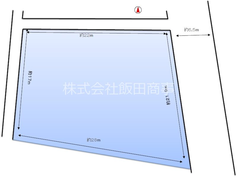 鈴鹿市稲生西２丁目　土地 間取図・土地図