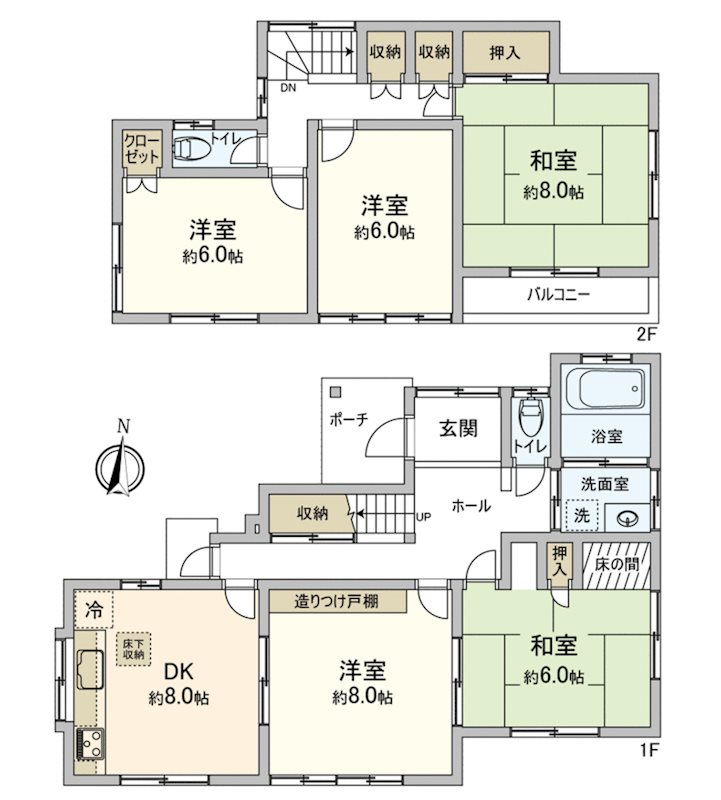 【会員限定】鈴鹿市郡山町　中古戸建 間取図・土地図