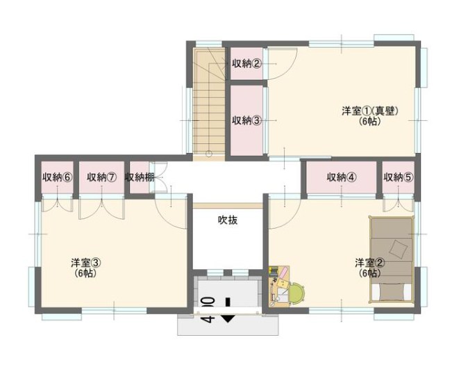 鈴鹿市桜島町５丁目　中古戸建 間取図・土地図