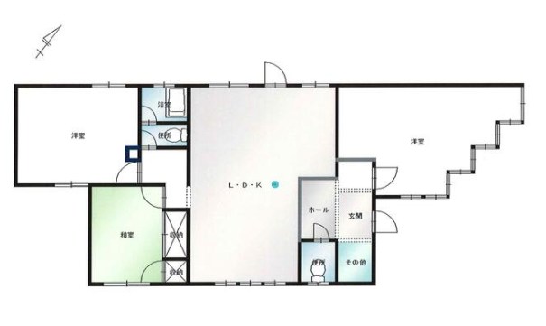 【会員限定】鈴鹿市自由ヶ丘3丁目 中古戸建 約385坪 間取図・土地図