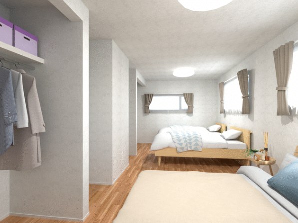 亀山市川合町 中古戸建 181.88㎡ 完成予想図（内観）