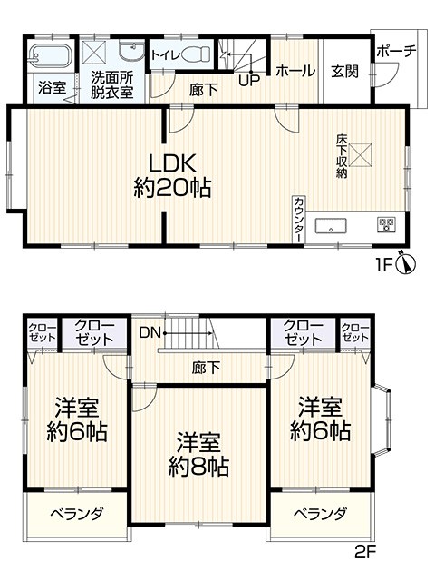 鈴鹿市南玉垣町 中古戸建 間取図・土地図
