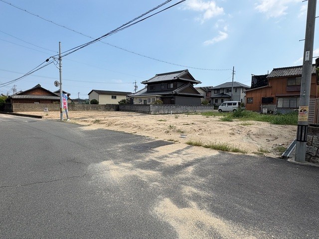 四日市市楠町北五味塚第9①号棟 新築戸建 全2棟 現地写真（前面道路含む現地写真）
