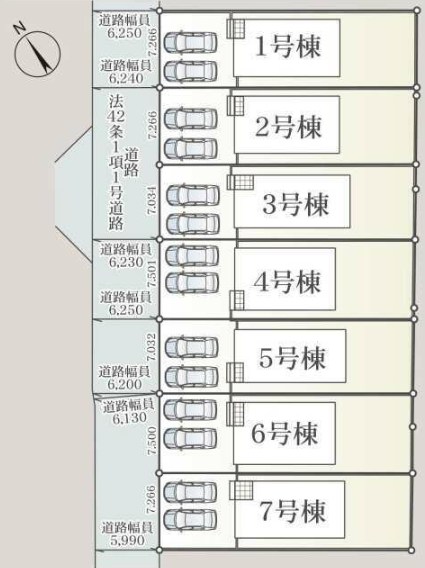 鈴鹿市桜島町第４⑤号棟 新築戸建 全７棟 その他