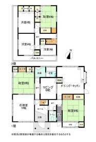 【会員限定】鈴鹿市加佐登1丁目　中古戸建 間取図・土地図