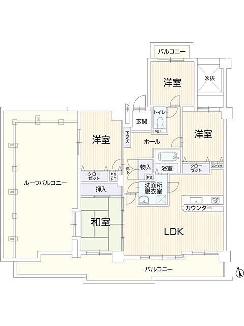 【会員限定】ライオンズマンション鈴鹿壱番館 間取図・土地図
