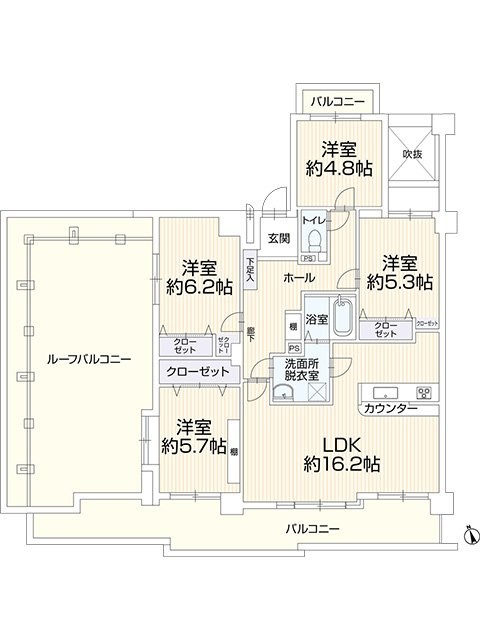 ライオンズマンション鈴鹿壱番館 間取図・土地図