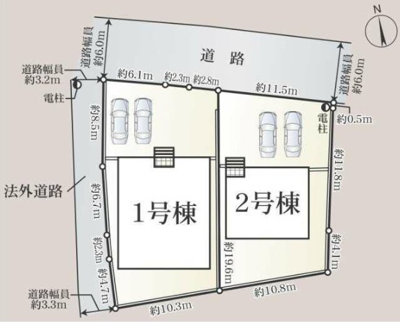亀山市太岡寺町第２①号棟 全２棟 新築戸建  その他