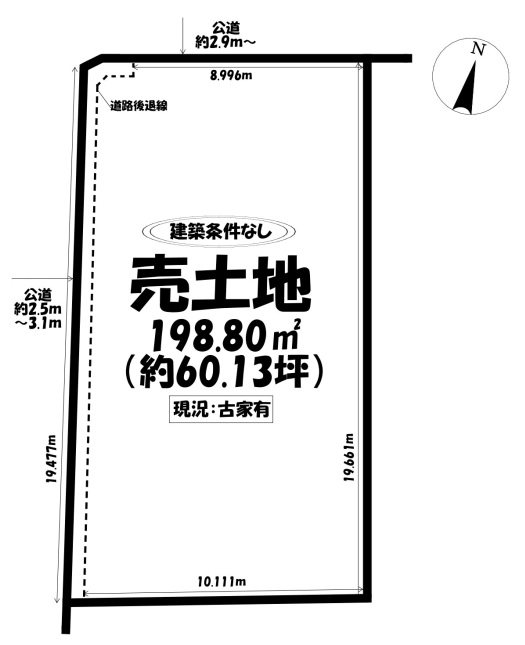 三重県鈴鹿市大池１丁目 間取図・土地図