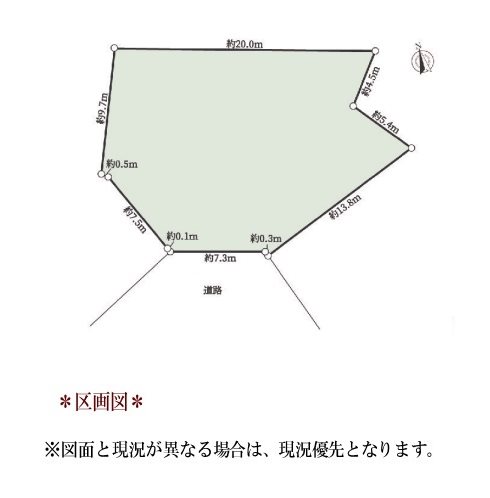日進市藤島町長塚 間取図・土地図