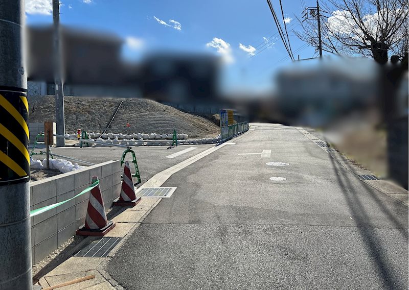 プライムパーク藤塚Ⅱ　区画1 現地写真（前面道路含む現地写真）