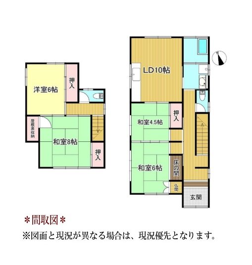 天白区植田東2丁目 間取図・土地図