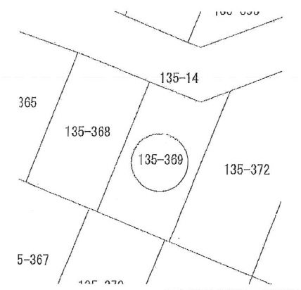 愛知県日進市梅森町新田 間取図・土地図