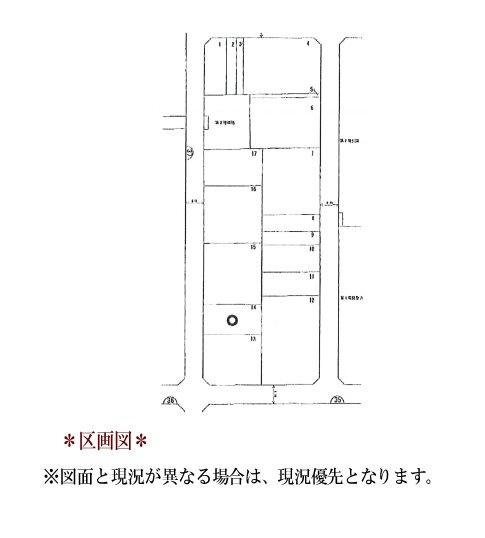 日進市梅森町新田 間取図・土地図