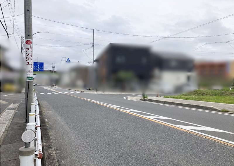 東郷中央土地区画整理3街区2 現地写真（前面道路含む現地写真）