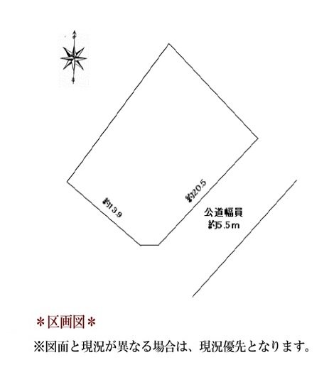 東郷町北山台2丁目 間取図・土地図