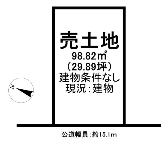 豊明市新田町錦 間取図・土地図