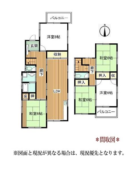 天白区鴻の巣1丁目 間取図・土地図