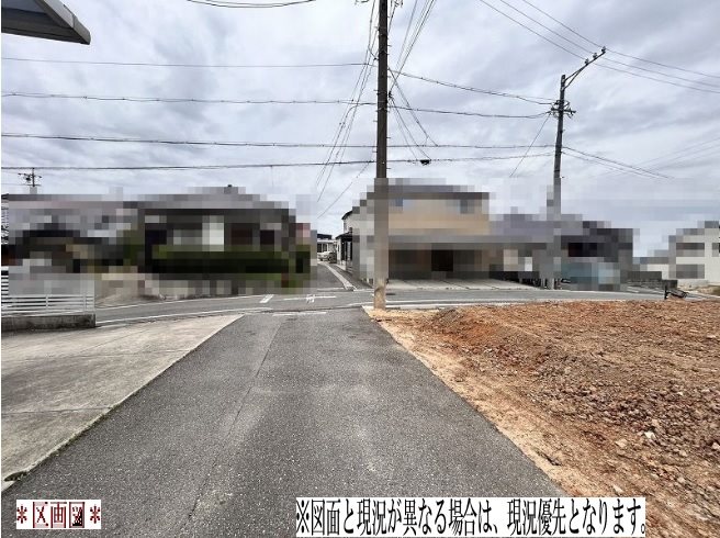大府市横根町石丸　C区画 間取図・土地図