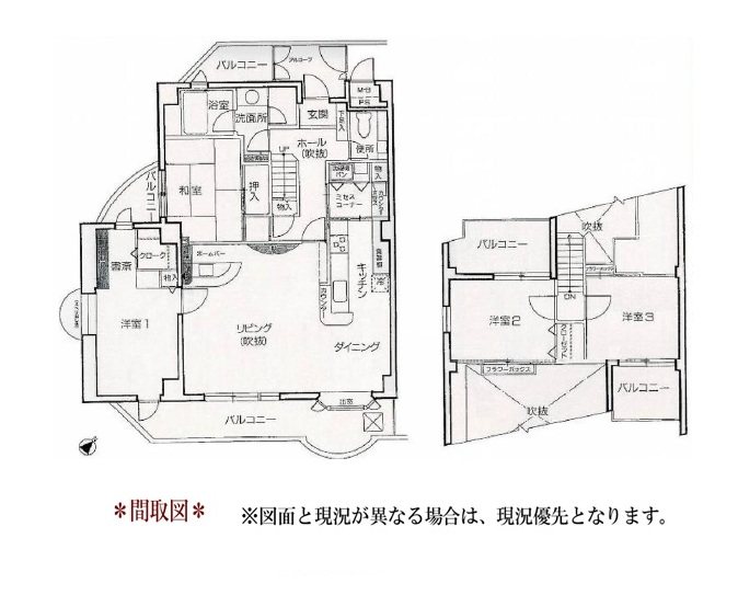 サンシティガーデンヒルズ東郷 間取図・土地図