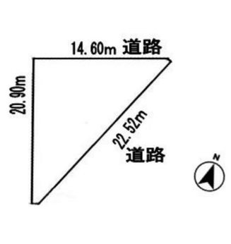 名古屋市緑区鳴海町宿地 間取図・土地図