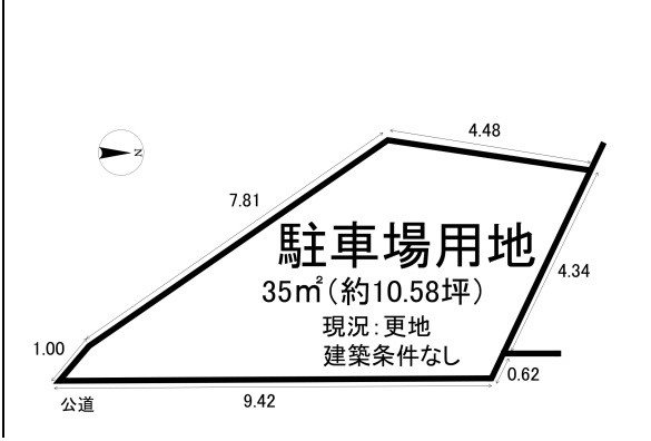 愛知県大府市桃山町 間取図・土地図