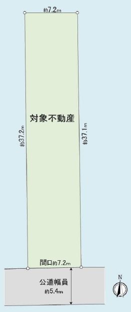 名古屋市南区神松町 間取図・土地図