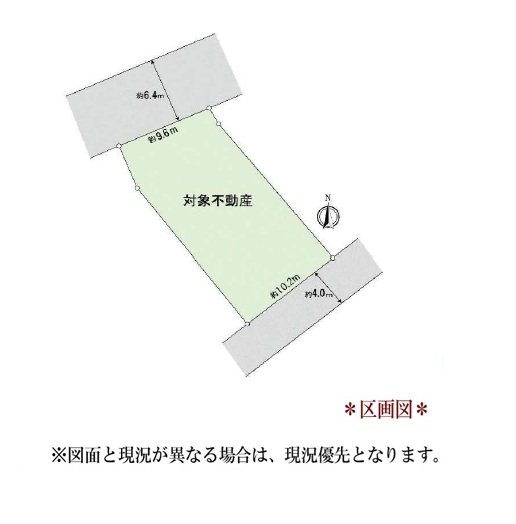 天白区池場5丁目 間取図・土地図