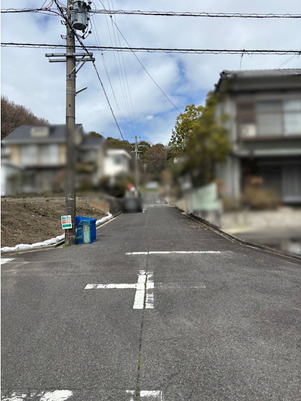日進市岩崎町元井ゲ　区画1 現地写真（前面道路含む現地写真）
