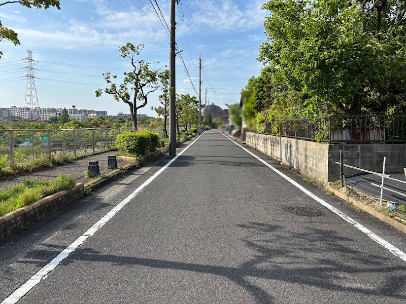 日進市香久山2丁目　区画2 現地写真（前面道路含む現地写真）