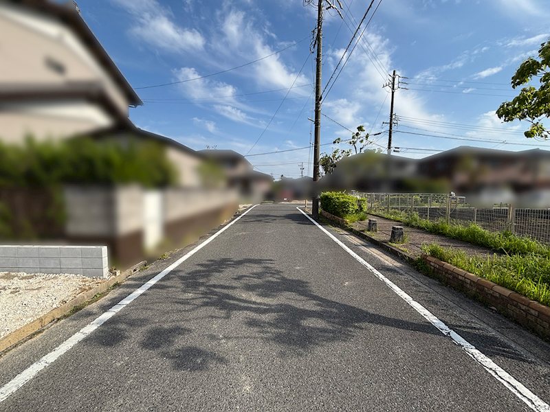 日進市香久山2丁目　区画2 現地写真（前面道路含む現地写真）