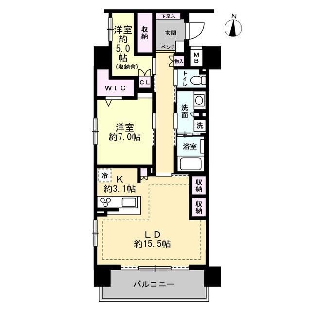 デュオセーヌつくばみらい  間取図・土地図