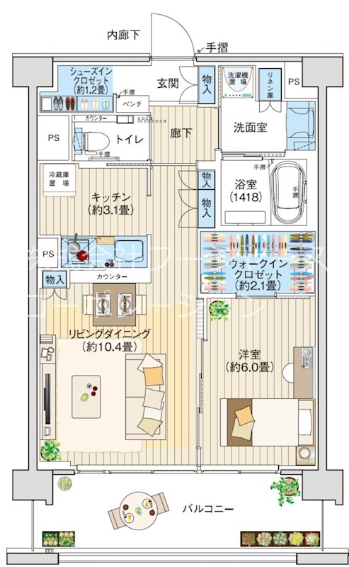 デュオセーヌ横濱東戸塚 間取図・土地図