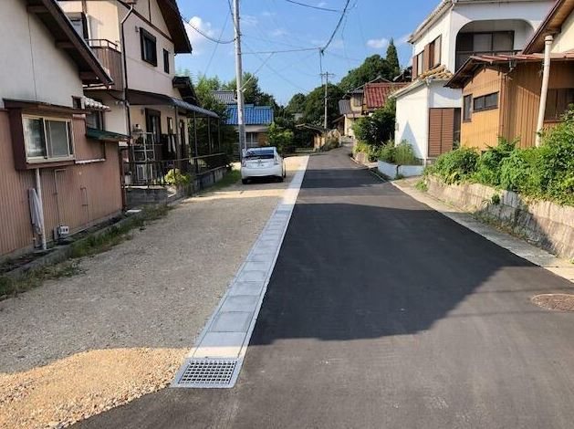 岐阜県土岐市妻木町　土地 現地写真（前面道路含む現地写真）