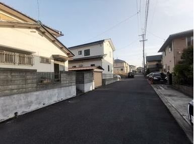 岐阜県多治見市滝呂町12丁目　土地 現地写真（前面道路含む現地写真）