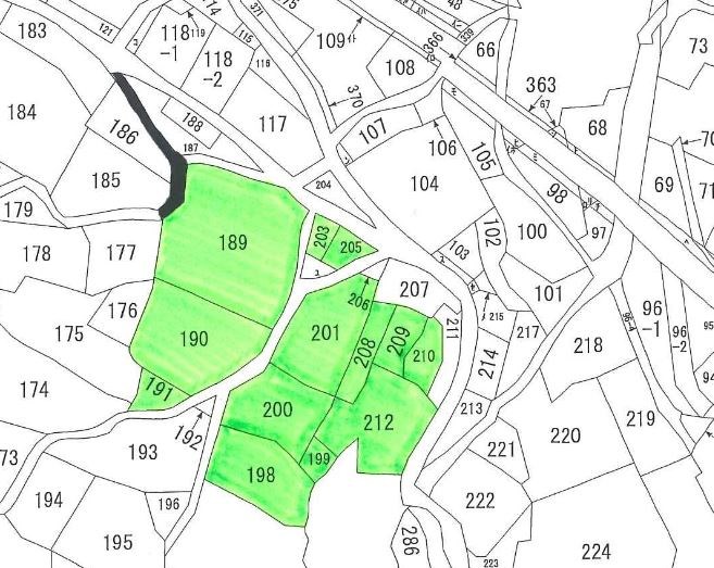 多治見市市之倉町3丁目　土地 間取図・土地図