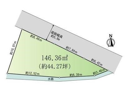 多治見市坂上町1丁目　土地 間取図・土地図