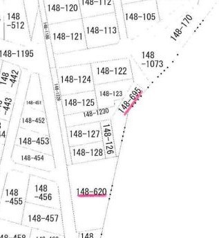 多治見市滝呂町12丁目　土地 間取図・土地図
