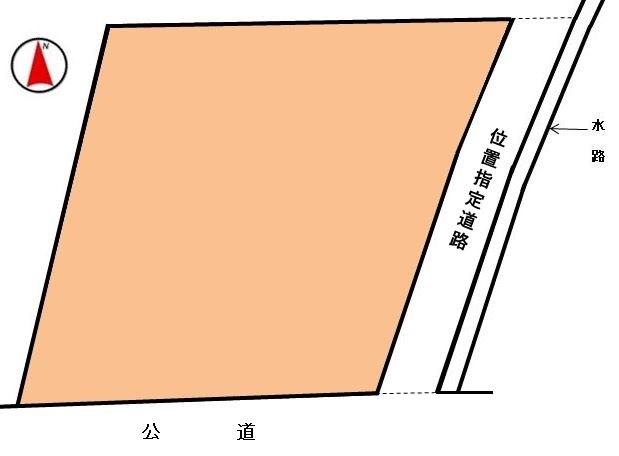 多治見市旭ケ丘6丁目　土地 間取図・土地図