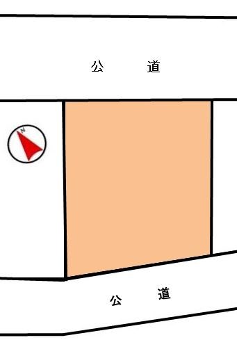 多治見市松坂町1丁目　土地 間取図・土地図