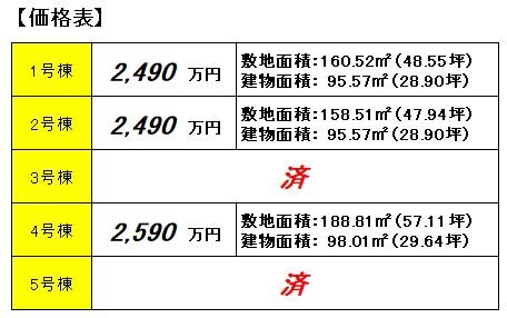 瑞浪市北小田町2丁目　新築 その他